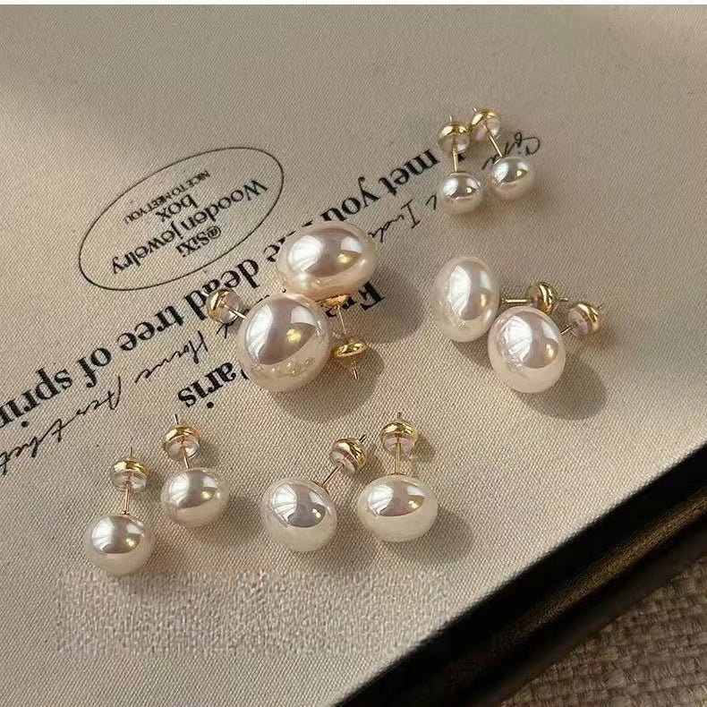 Pearl Earrings with Flashing Lights, 8MM, 10MM, 12MM, 14MM, 16MM