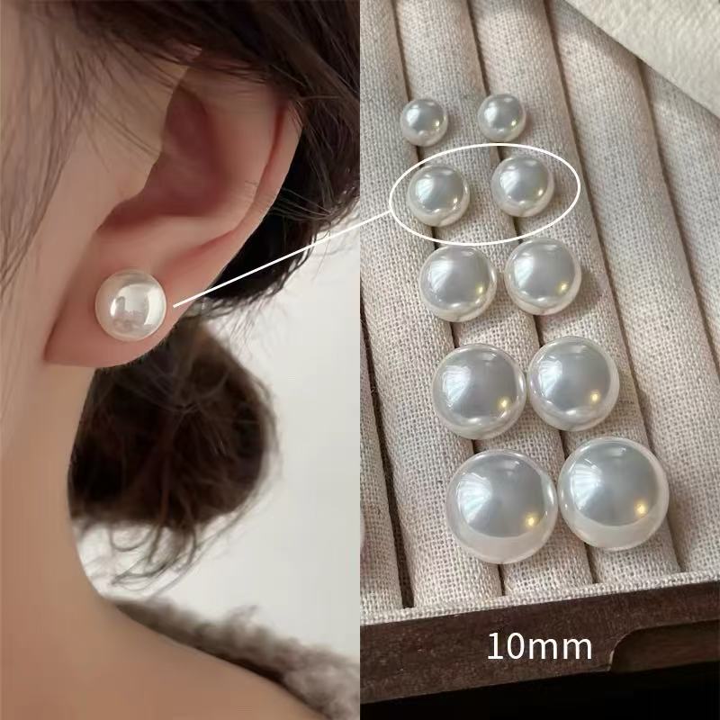 Pearl Earrings with Flashing Lights, 8MM, 10MM, 12MM, 14MM, 16MM