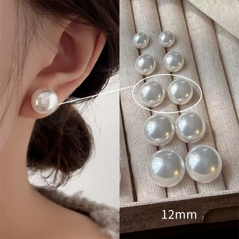 Pearl Earrings with Flashing Lights, 8MM, 10MM, 12MM, 14MM, 16MM