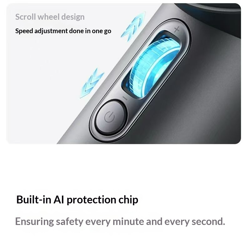 Ultra-fast, energy-efficient, high-quality aluminium alloy handheld mini fan – turbo mini portable USB fast charging and rapid cooling