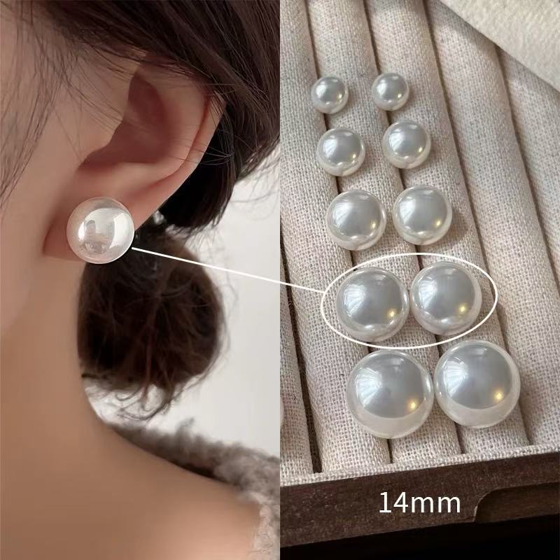 Pearl Earrings with Flashing Lights, 8MM, 10MM, 12MM, 14MM, 16MM