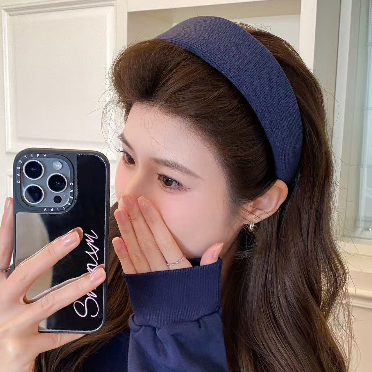Luxury Wide Fabric Padded Headband | Elegant Vintage Hair Accessory
