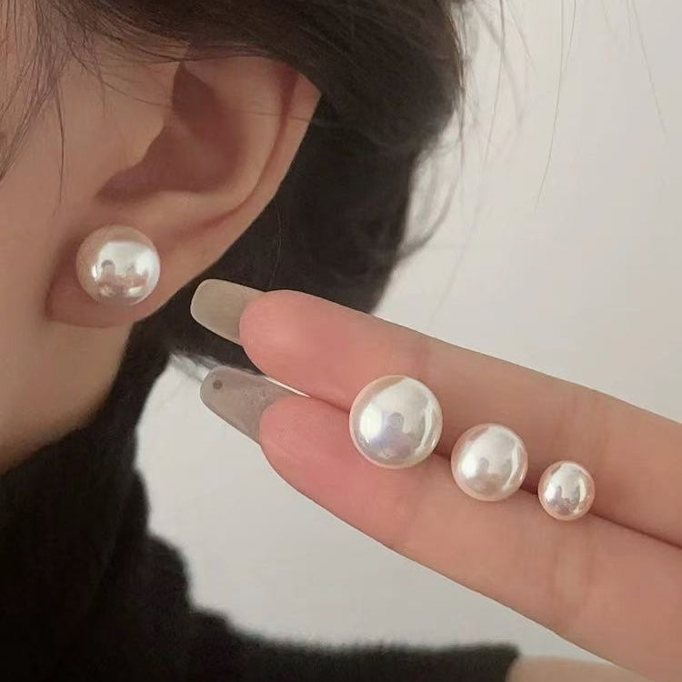 Pearl Earrings with Flashing Lights, 8MM, 10MM, 12MM, 14MM, 16MM