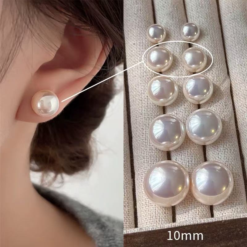Pearl Earrings with Flashing Lights, 8MM, 10MM, 12MM, 14MM, 16MM