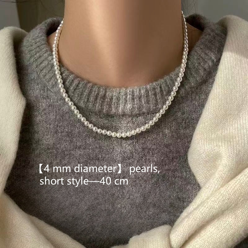 Pearl Necklace, Magnetic Clasp