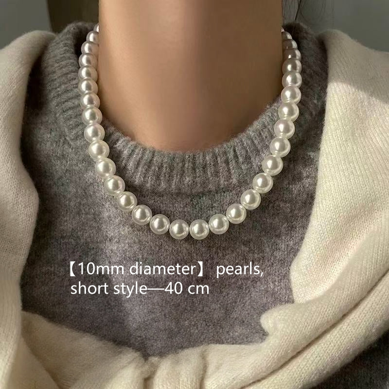 Pearl Necklace, Magnetic Clasp