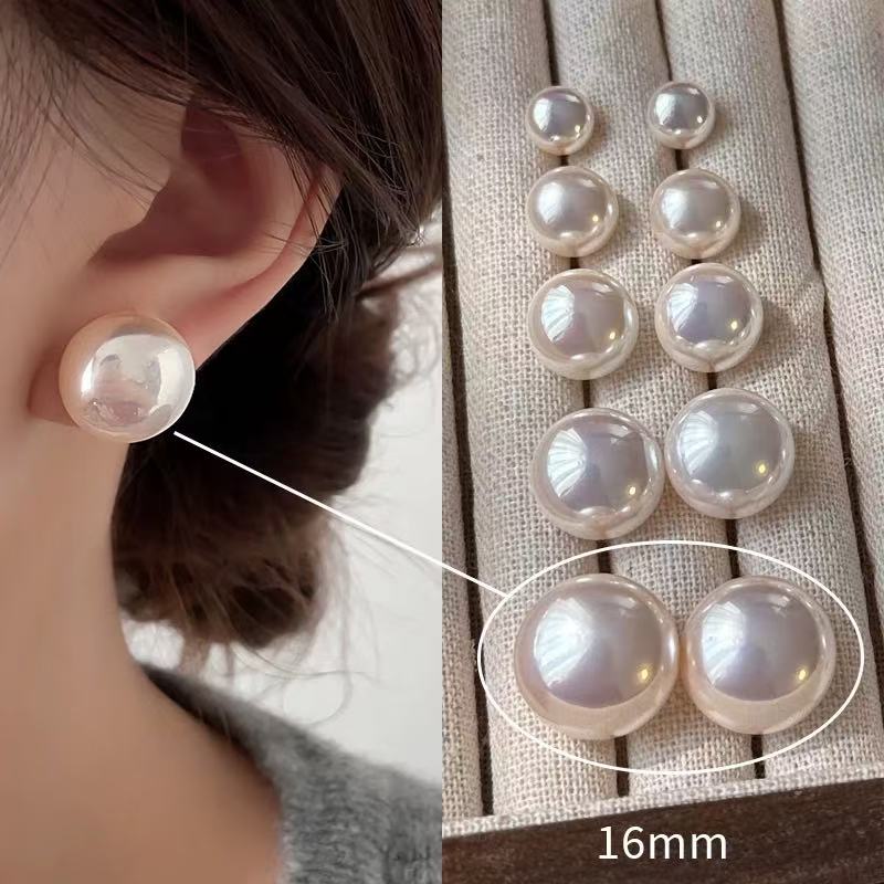 Pearl Earrings with Flashing Lights, 8MM, 10MM, 12MM, 14MM, 16MM